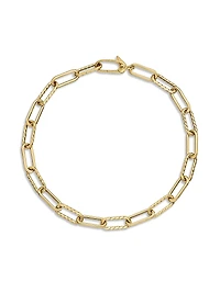 DY Madison Chain Bracelet 18K Yellow Gold