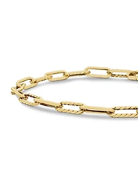 DY Madison Chain Bracelet 18K Yellow Gold