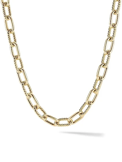 DY Madison 18K Yellow Gold Chain Necklace
