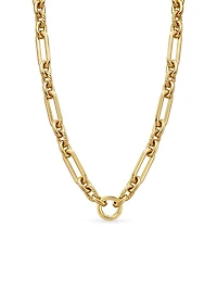 Lexington Chain Necklace in 18K Yellow Gold, 9.8mm