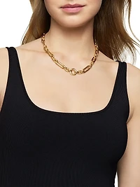 Lexington Chain Necklace in 18K Yellow Gold, 9.8mm