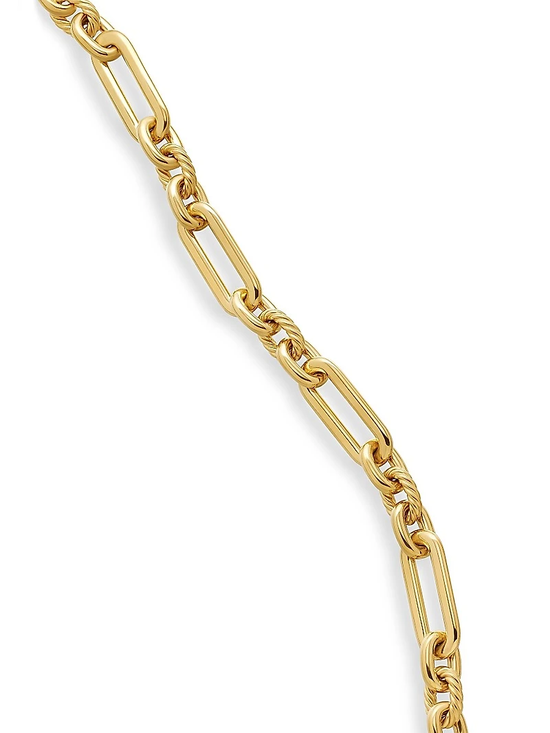 Lexington Chain Necklace in 18K Yellow Gold, 9.8mm