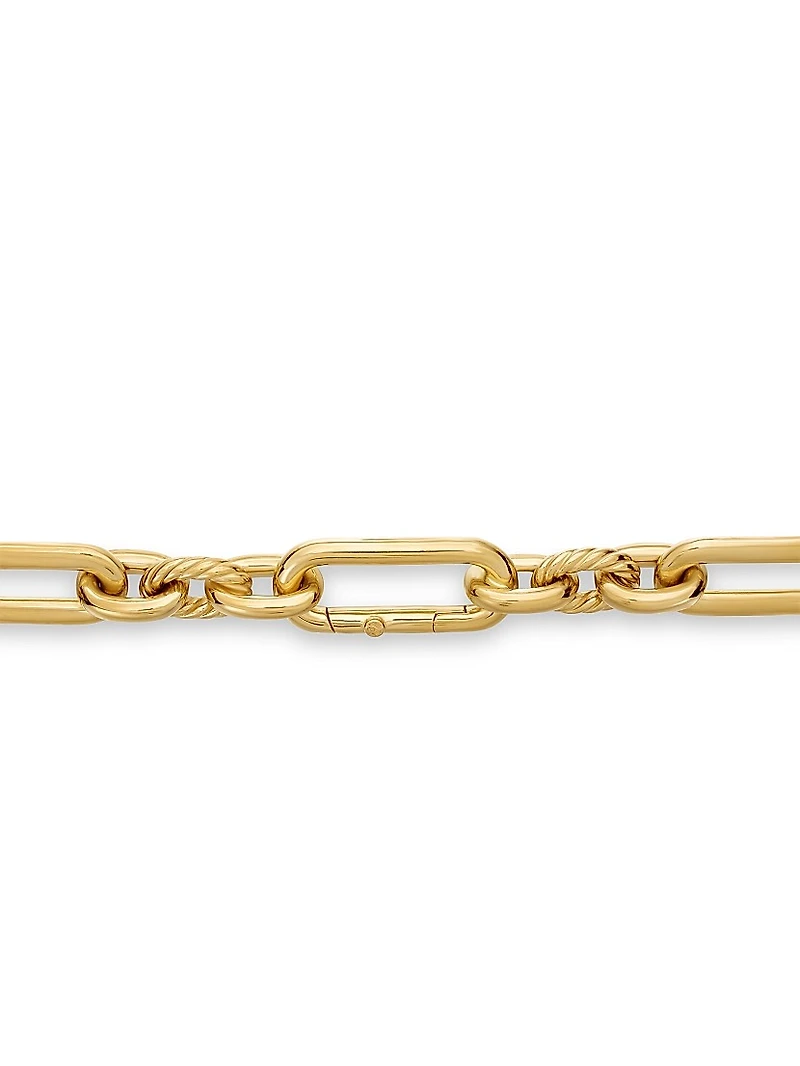 Lexington Chain Necklace in 18K Yellow Gold, 9.8mm