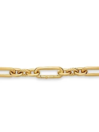 Lexington Chain Necklace in 18K Yellow Gold, 9.8mm