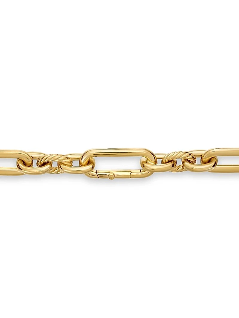 Lexington Chain Necklace in 18K Yellow Gold, 9.8mm