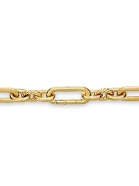 Lexington Chain Necklace in 18K Yellow Gold, 9.8mm