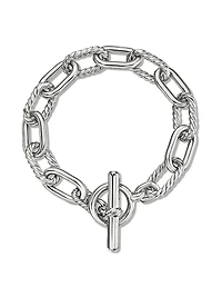 DY Madison Sterling Silver Toggle Chain Bracelet