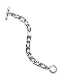 DY Madison Sterling Silver Toggle Chain Bracelet