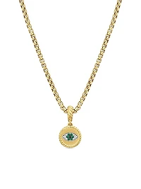 Evil Eye Amulet in 18K Yellow Gold