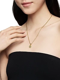 Evil Eye Amulet in 18K Yellow Gold