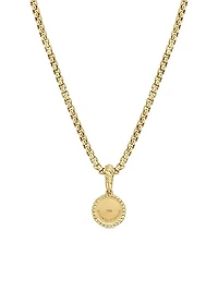 Evil Eye Amulet in 18K Yellow Gold