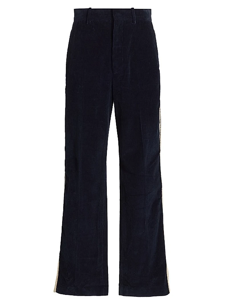 Corduroy Suit Tape Pants