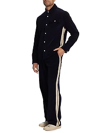 Corduroy Suit Tape Pants