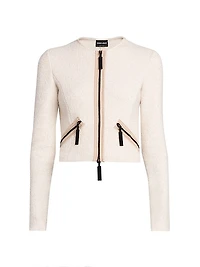 Cashmere-Silk Blend Jacket