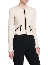 Cashmere-Silk Blend Jacket