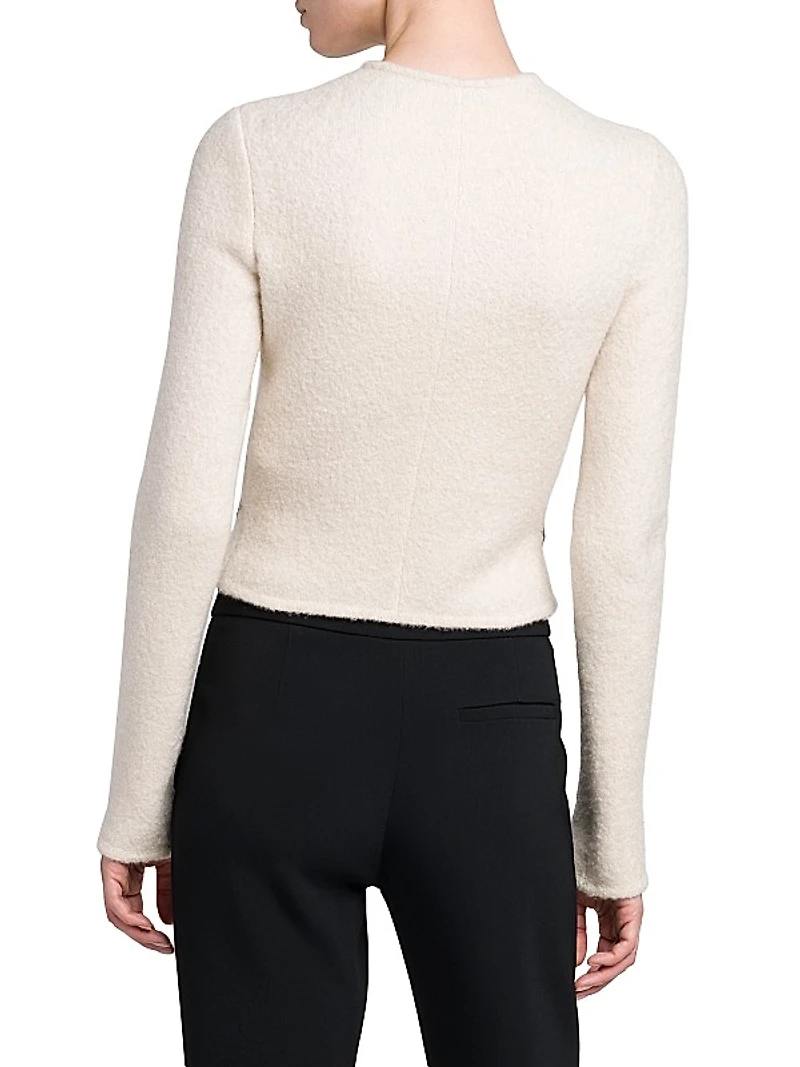 Cashmere-Silk Blend Jacket