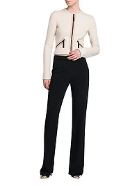 Cashmere-Silk Blend Jacket