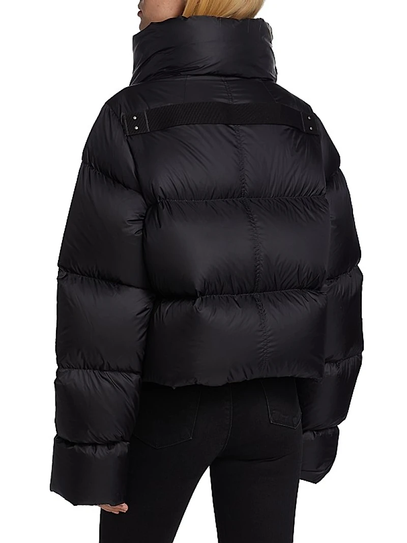 Funnel Neck Padded Jacket