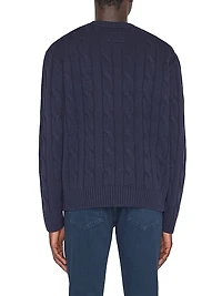 Cable-Knit Cashmere Sweater