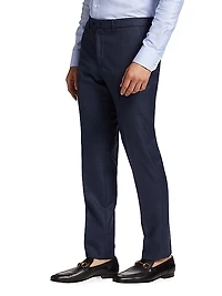 Wool Slim Trousers