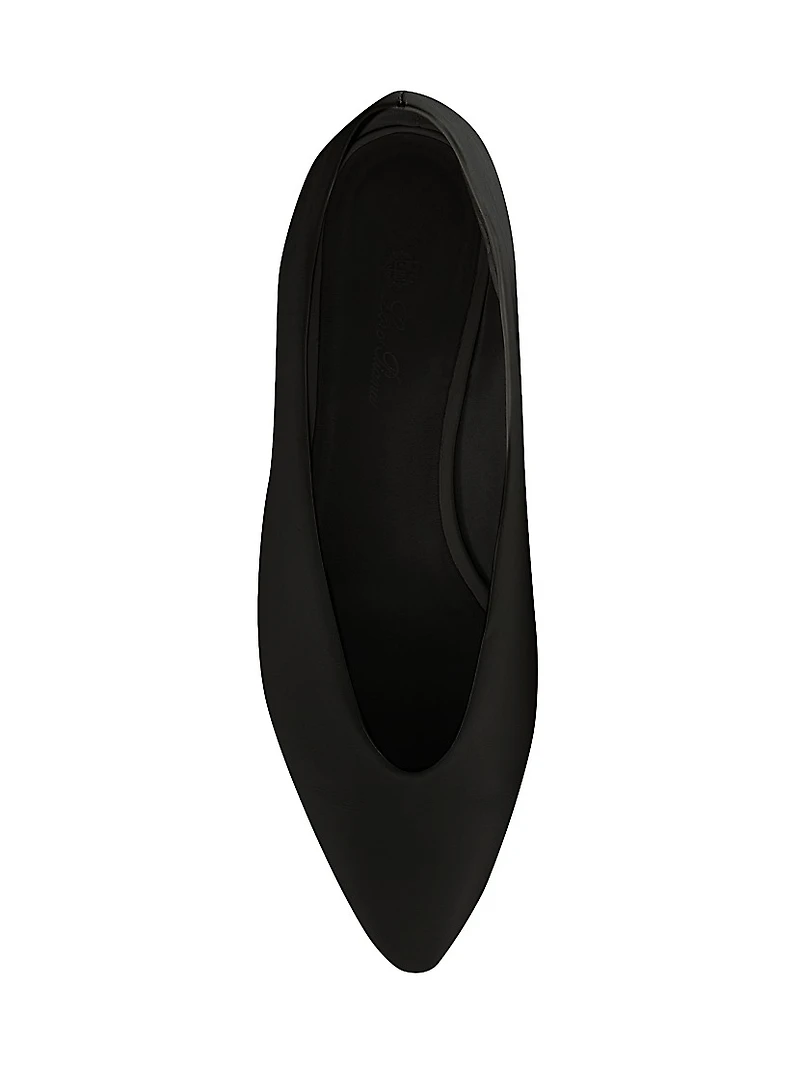 Rebecca Leather Ballet Flats