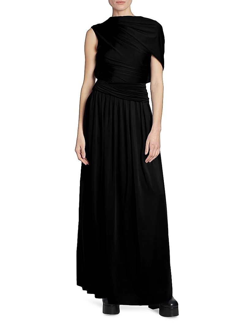 Delphi Draped Maxi Dress