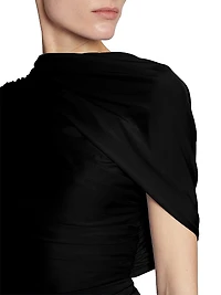 Delphi Draped Maxi Dress