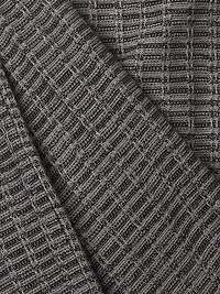 Wide-Leg Tweed Pants