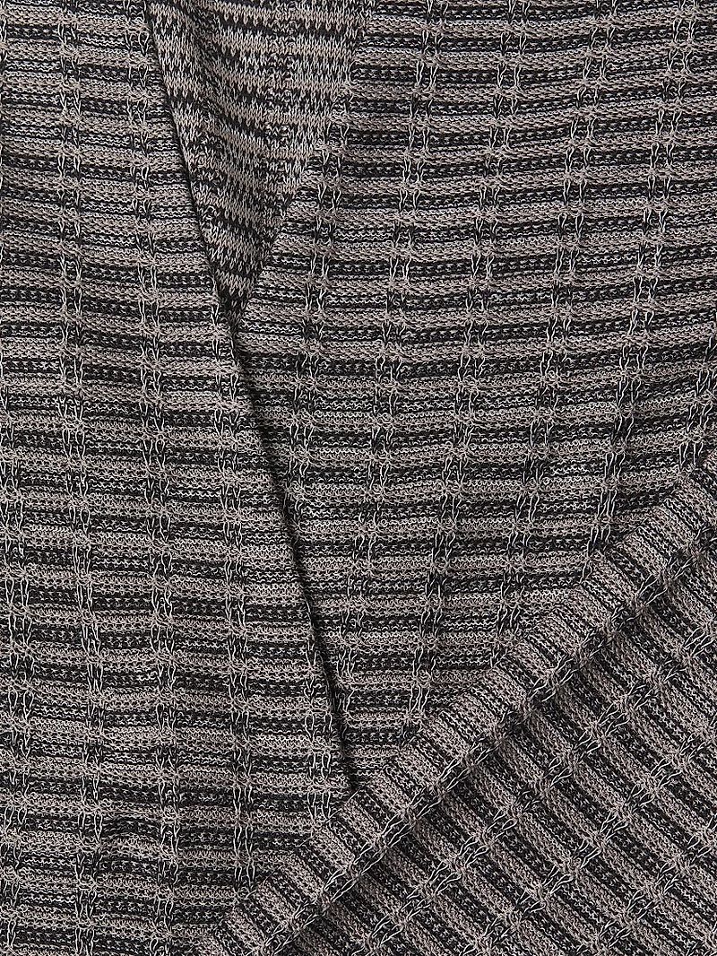 Tweed Wrap Blazer