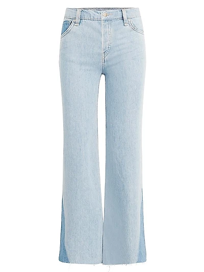 Rose High-Rise Wide-Leg Crop Jeans