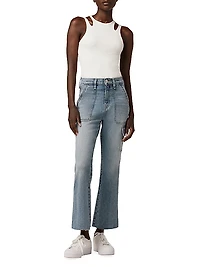 Utility Faye Ultra High-Rise Bootcut Jeans