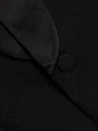 Single-Breasted Wool Blazer