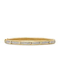 Modern Renaissance Bangle Bracelet in 18K Yellow Gold