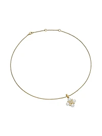 Renaissance Pearl Necklace in 18K Yellow Gold