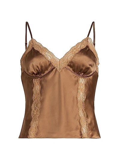 Luca Silk & Lace Camisole