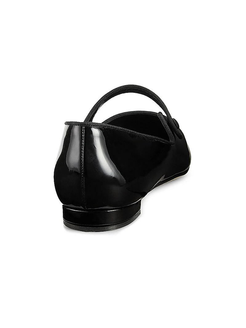 Campariflat 10MM Patent Leather Mary Janes