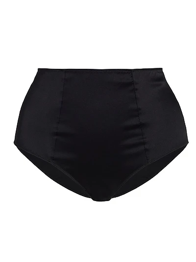 Tous Les Jours High-Waist Stretch-Silk Brief