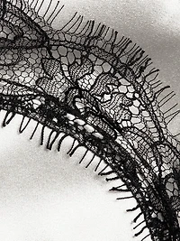 Lace Inset Balconette Bra