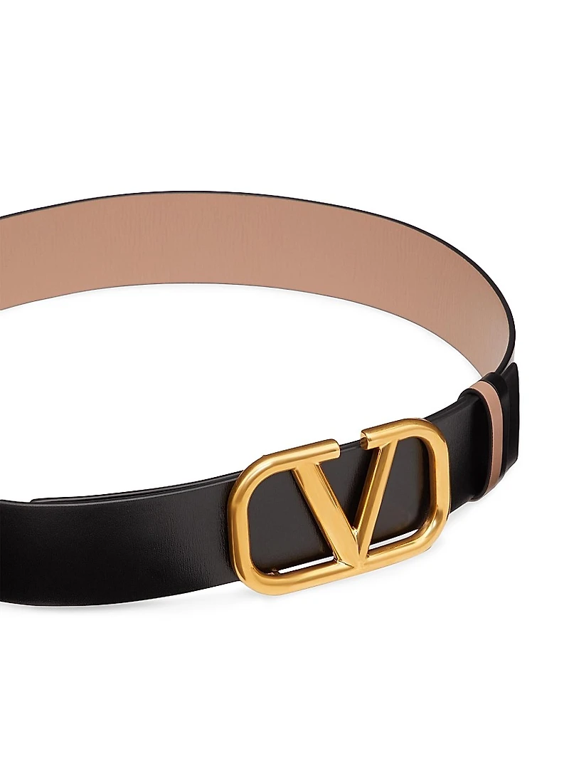 Reversible VLogo Signature Belt Calfskin 40MM