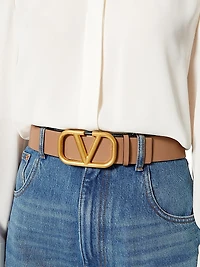Reversible VLogo Signature Belt Calfskin 40MM
