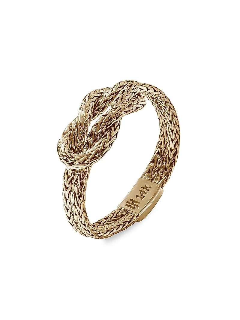 Love Knot 14K Yellow Gold Ring