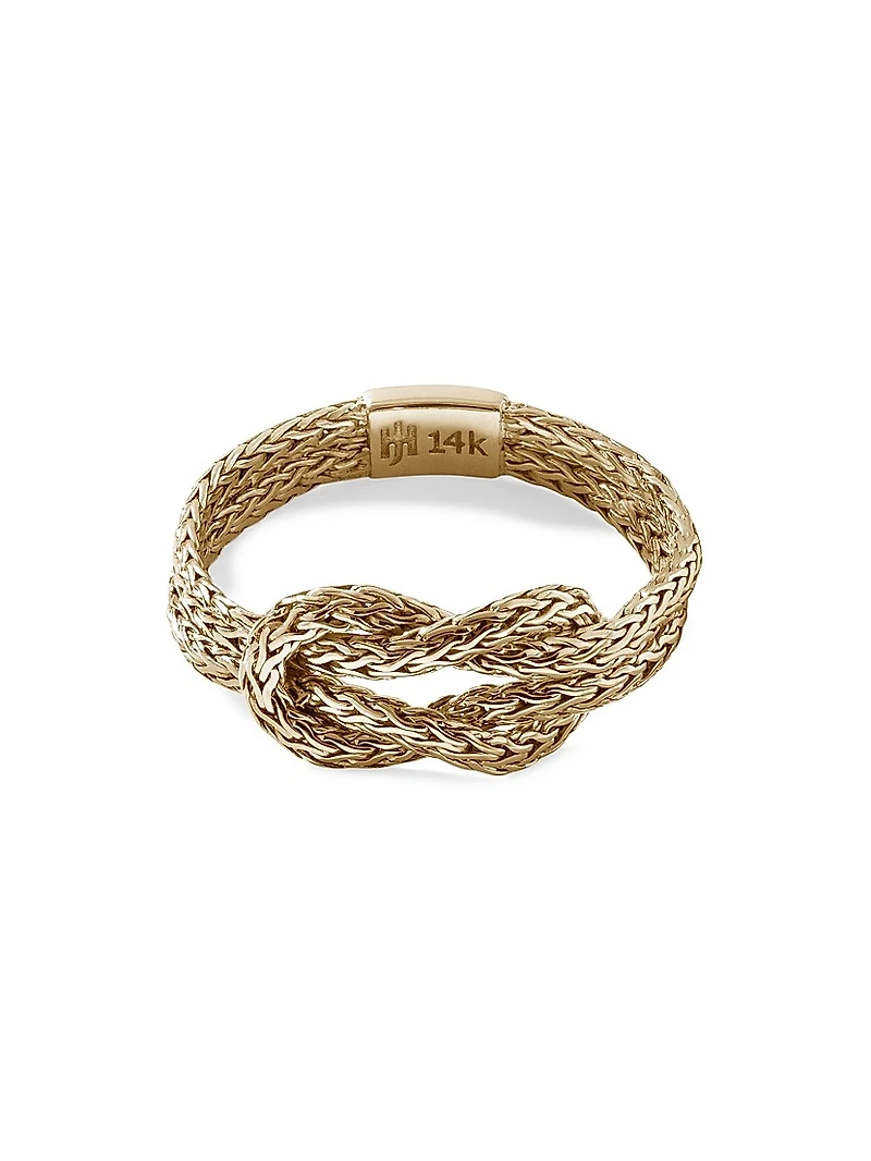 Love Knot 14K Yellow Gold Ring