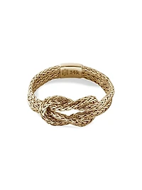 Love Knot 14K Yellow Gold Ring