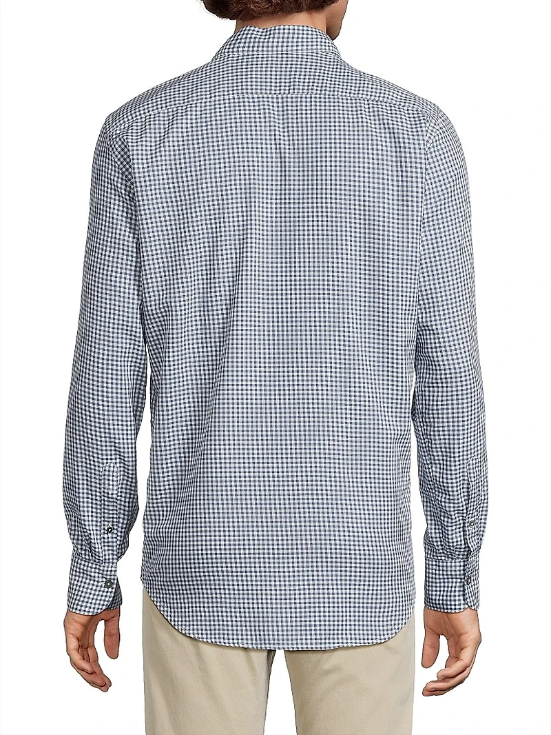 Check Cotton Sport Shirt