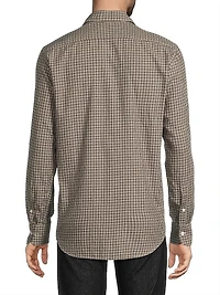 Check Button-Up Sport Shirt