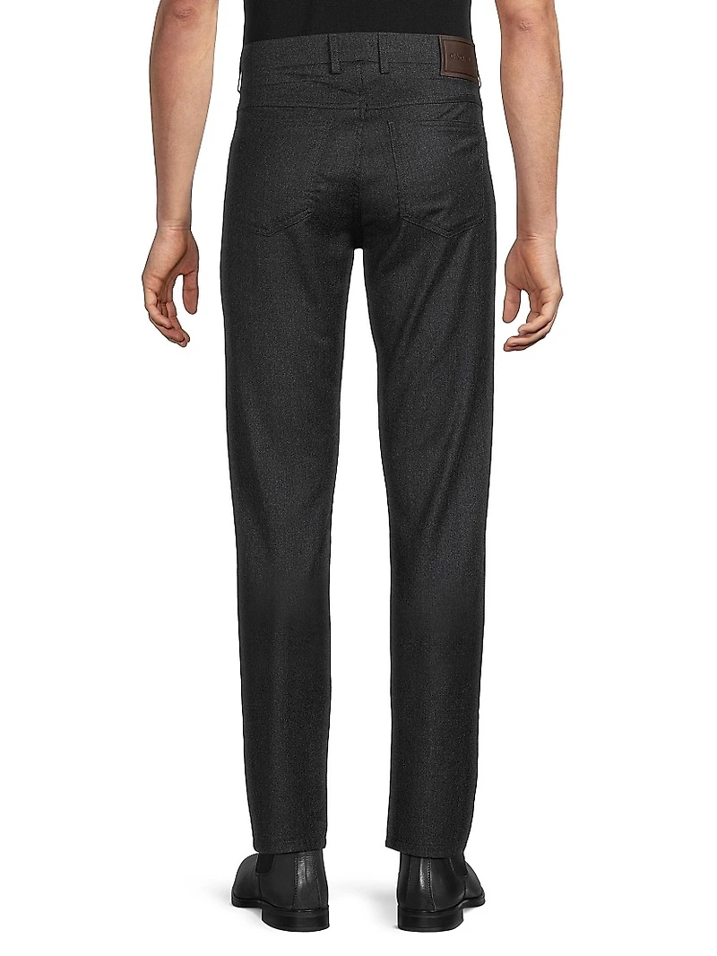 Flannel Wool Trousers