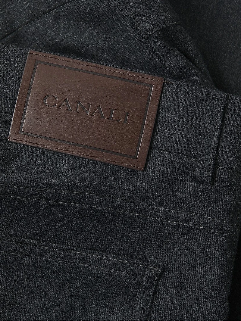 Flannel Wool Trousers