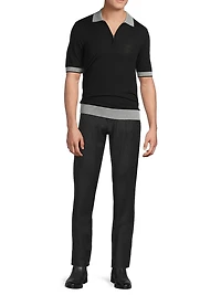 Flannel Wool Trousers