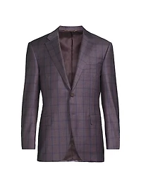 Siena Plaid Wool Sportcoat