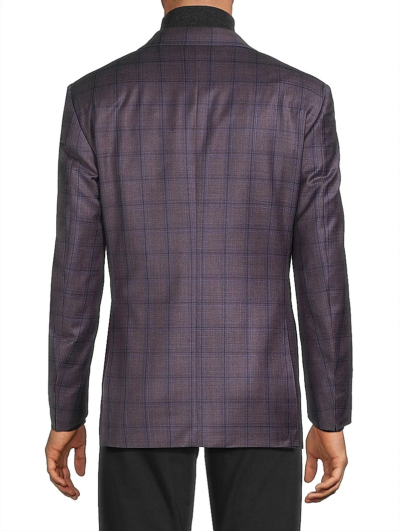 Siena Plaid Wool Sportcoat